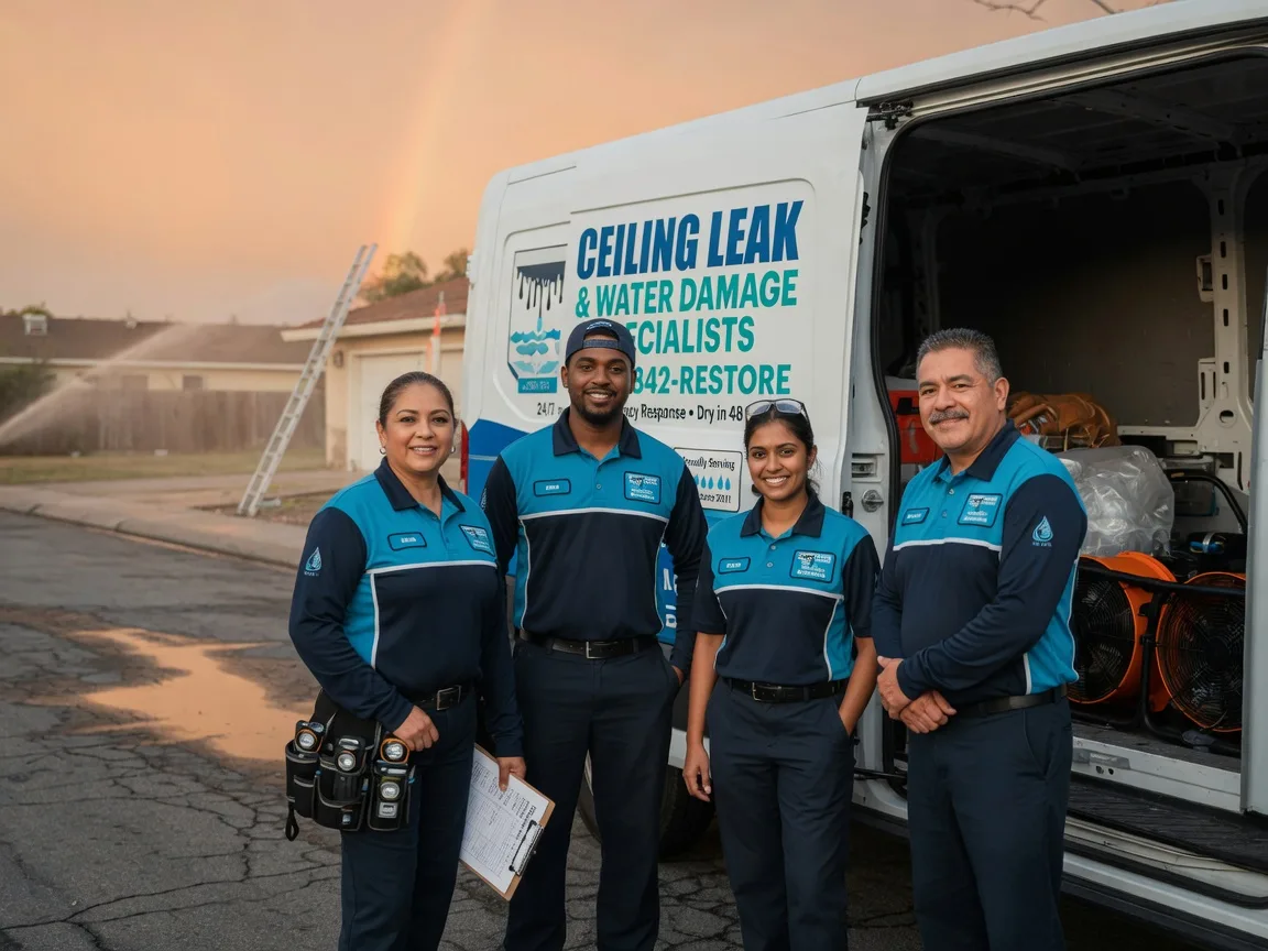 Ceiling Leak Cleanup company in Pine Mountain Club, CA